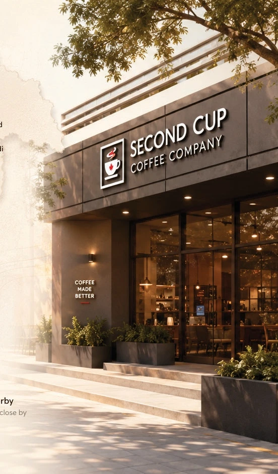 Second Cup café frontage